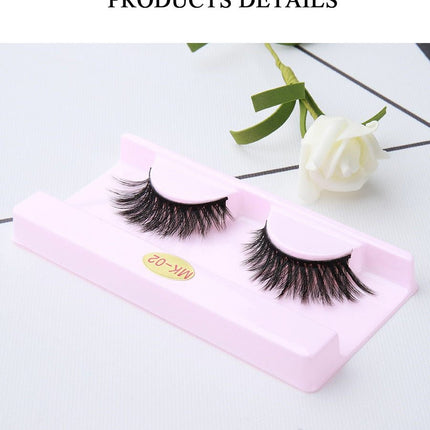 Mink Lashes Wholesale Luxury Dramatic Cruelty 3D Eyelashes Set Faux