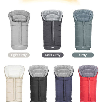 Universal Baby Stroller Footmuff Winter Baby Sleeping Bags Newborn