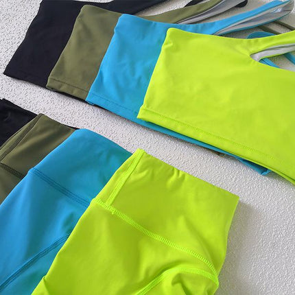 Sportwear Women Yoga Sets Fitness Wear 2peice Suits High Waist Legging