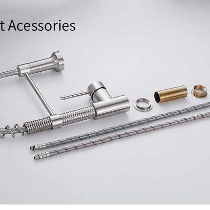 Kitchen Faucets Brushed Nickel Faucets for Kitchen Sink Pull Down