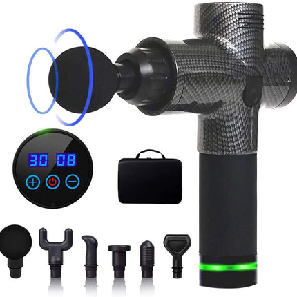 30 Speeds Premium 6 Heads  Handheld Massager