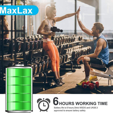 30 Speeds Premium 6 Heads  Handheld Massager