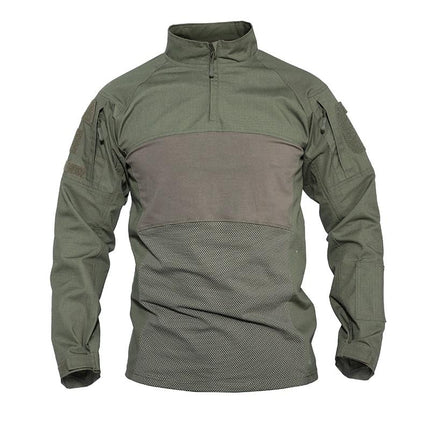 Navy Combat T-Shirts Summer Long Sleeve Cotton Air soft Army T-Shirt