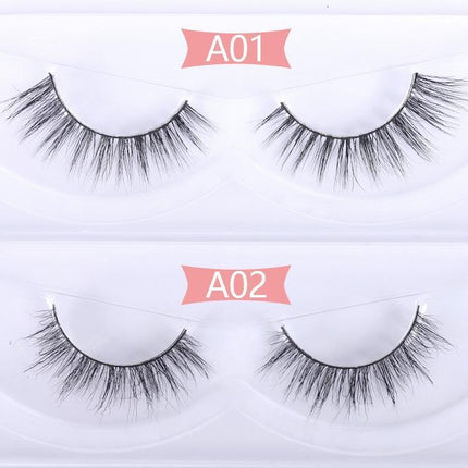 30 Pairs Wholesale No Box Mink Lashes Bulk Natural Hand Made Cruelty