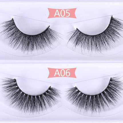 30 Pairs Wholesale No Box Mink Lashes Bulk Natural Hand Made Cruelty