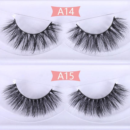 30 Pairs Wholesale No Box Mink Lashes Bulk Natural Hand Made Cruelty