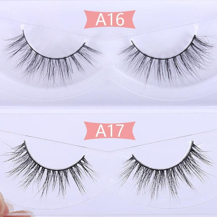 30 Pairs Wholesale No Box Mink Lashes Bulk Natural Hand Made Cruelty