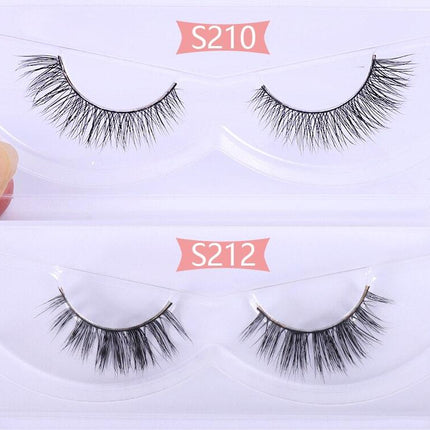 10/30/50 Pairs Natural Long False Eyelashes Lashes Mink Lashes Bulk