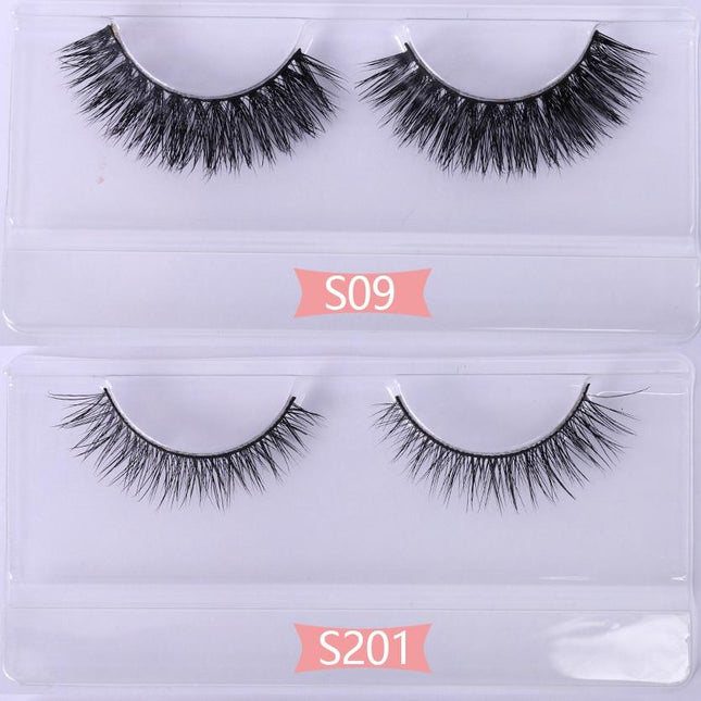 10/30/50 Pairs Natural Long False Eyelashes Lashes Mink Lashes Bulk