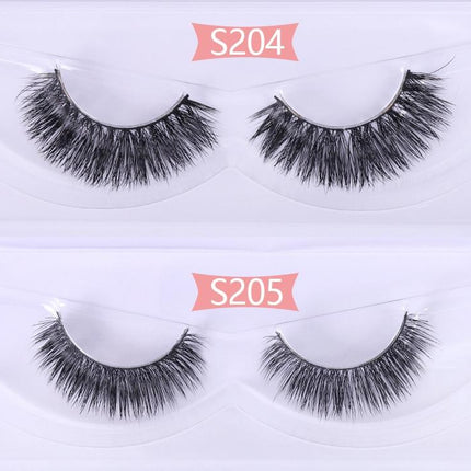 10/30/50 Pairs Natural Long False Eyelashes Lashes Mink Lashes Bulk