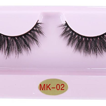 30 Pairs Wholesale 3D Mink Lashes Eyelash Makeup Brush Natural Soft