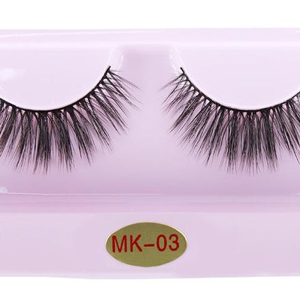 30 Pairs Wholesale 3D Mink Lashes Eyelash Makeup Brush Natural Soft