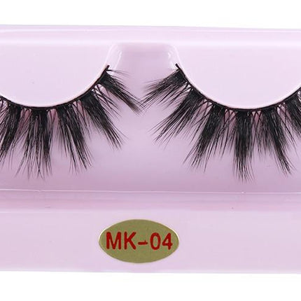 30 Pairs Wholesale 3D Mink Lashes Eyelash Makeup Brush Natural Soft