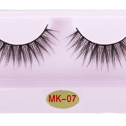 30 Pairs Wholesale 3D Mink Lashes Eyelash Makeup Brush Natural Soft