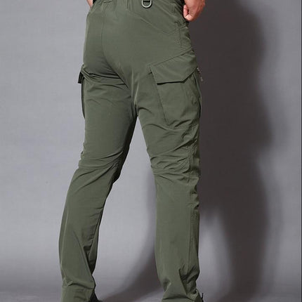Summer Lightweight Tactical Pants Waterproof Men's Cargo Pants Quick