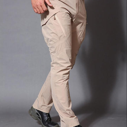 Summer Lightweight Tactical Pants Waterproof Men's Cargo Pants Quick