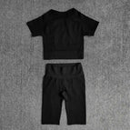 S(45-55KG) / ShirtsShortsBlack