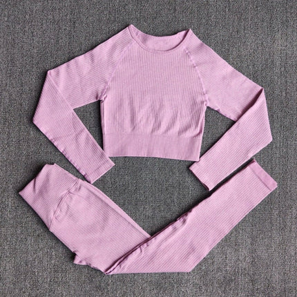 Yoga Set Seamless Women's Sportswear Workout Clothes Athletic Wear Gym
