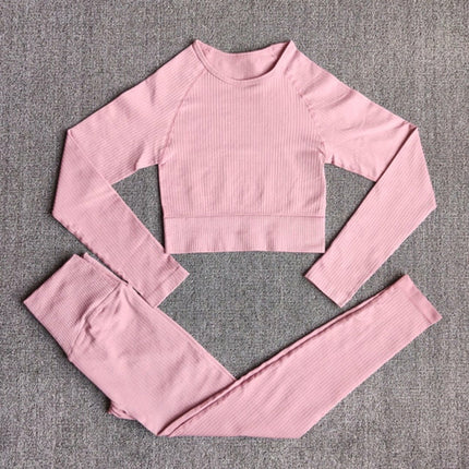 Yoga Set Seamless Women's Sportswear Workout Clothes Athletic Wear Gym