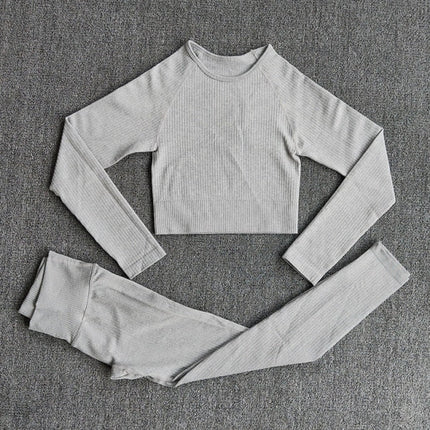 Yoga Set Seamless Women's Sportswear Workout Clothes Athletic Wear Gym