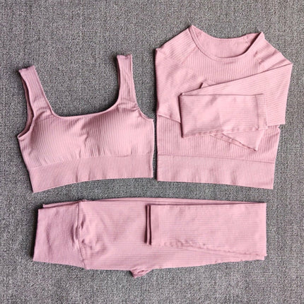 Yoga Set Seamless Women's Sportswear Workout Clothes Athletic Wear Gym