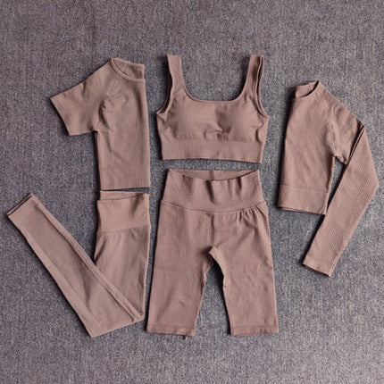 Yoga Set Seamless Women's Sportswear Workout Clothes Athletic Wear Gym