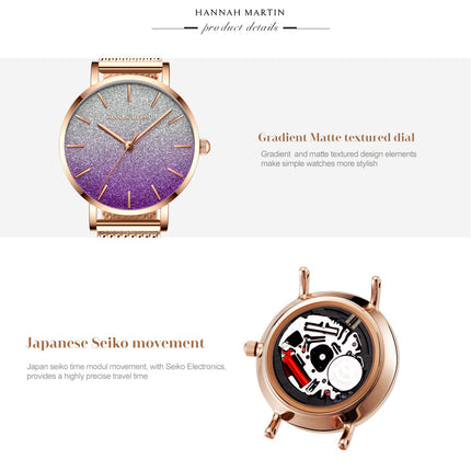 Women watch Japanese quartz top brand Luxury Waterproof Simple Casual