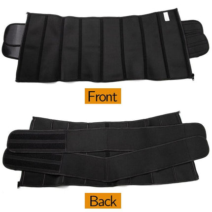 Detachable Waist Trimmer Belt Weight Loss Waist Trainer Corsets Sweat