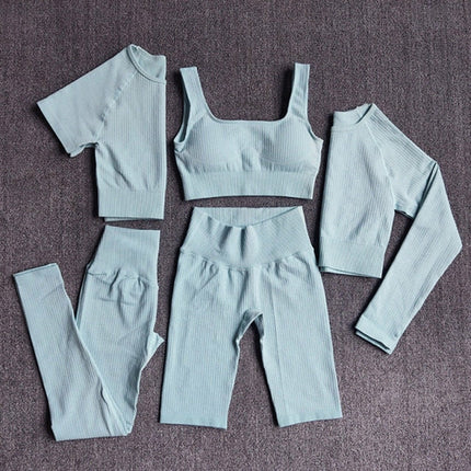 Yoga Set Seamless Women's Sportswear Workout Clothes Athletic Wear Gym