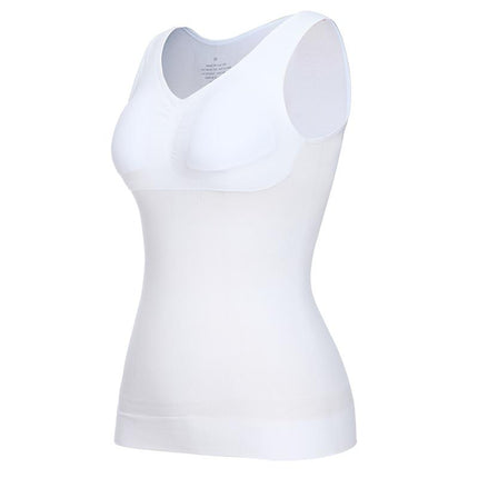 Tank Tops for Women with Built in Bra Shelf Bra Casual Wide Strap