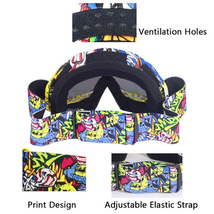 Snow Sports Skiing Sunglasses UV400 Protection Men Women Goggles