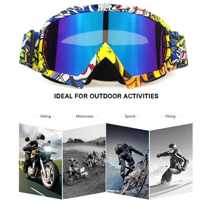 Snow Sports Skiing Sunglasses UV400 Protection Men Women Goggles