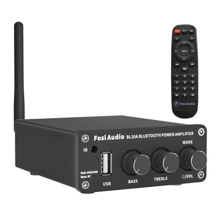Bluetooth Sound Power Amplifier Fosi Audio 100W Mini HiFi Class D Amp