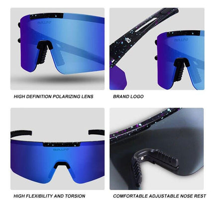 Men Women Skiing Glasses Polarized UV Protection Anti-glare Goggles