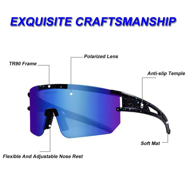 Men Women Skiing Glasses Polarized UV Protection Anti-glare Goggles