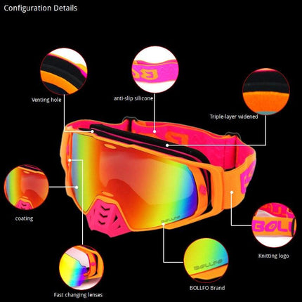 Motorcycle Glasses Cycling Sunglasses UV400 Windproof Outdoor Bicycle