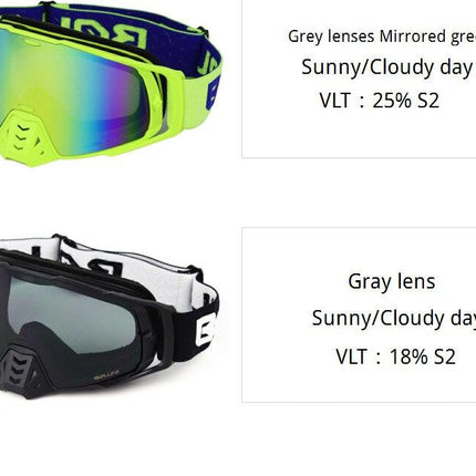 Motorcycle Glasses Cycling Sunglasses UV400 Windproof Outdoor Bicycle