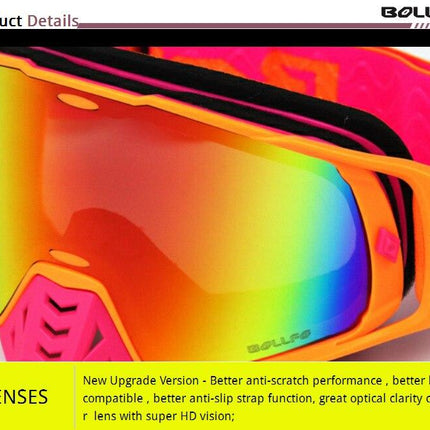 Motorcycle Glasses Cycling Sunglasses UV400 Windproof Outdoor Bicycle