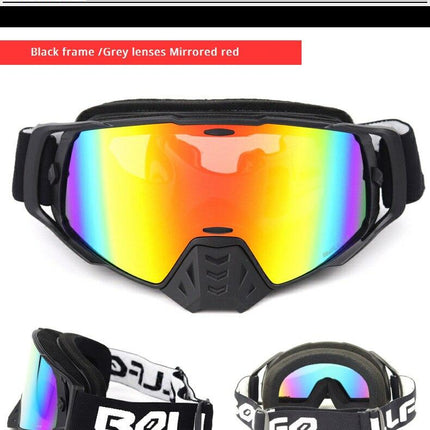 Motorcycle Glasses Cycling Sunglasses UV400 Windproof Outdoor Bicycle