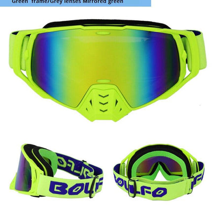 Motorcycle Glasses Cycling Sunglasses UV400 Windproof Outdoor Bicycle