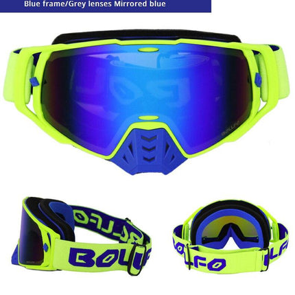 Motorcycle Glasses Cycling Sunglasses UV400 Windproof Outdoor Bicycle