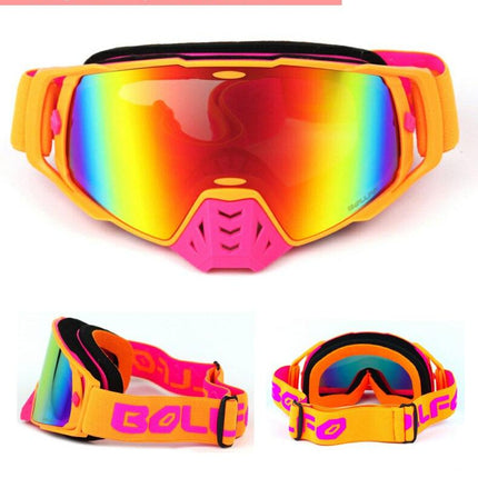 Motorcycle Glasses Cycling Sunglasses UV400 Windproof Outdoor Bicycle