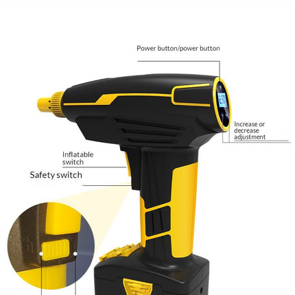 Portable Tire Inflator Air Pump