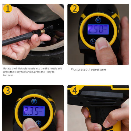 Portable Tire Inflator Air Pump
