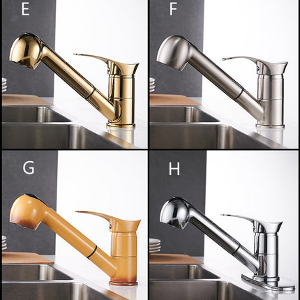 Kitchen Faucets Grifos De Cocina Swivel Pull Out Kitchen Sink Faucet