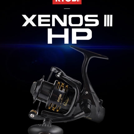 Sipnning fishing reels XENOS III HP metal spool Saltwater Wheel 6+1BB