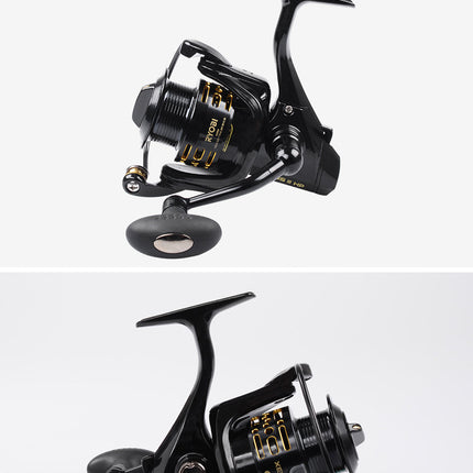 Sipnning fishing reels XENOS III HP metal spool Saltwater Wheel 6+1BB