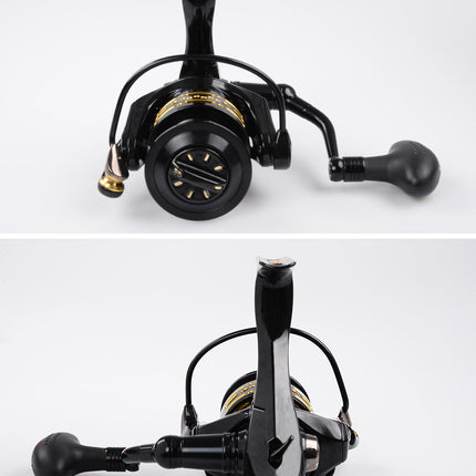 Sipnning fishing reels XENOS III HP metal spool Saltwater Wheel 6+1BB