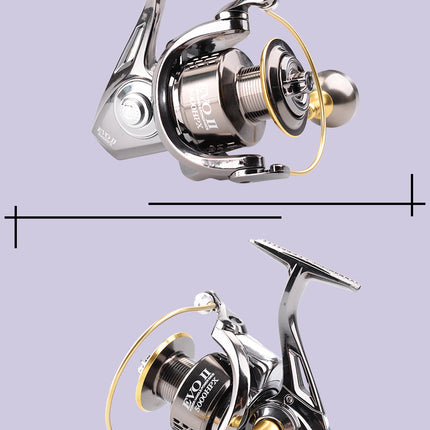 Spinning Fishing Reels 1000/2000/3000/4000/5000/6000HP-X  Gear Ratio