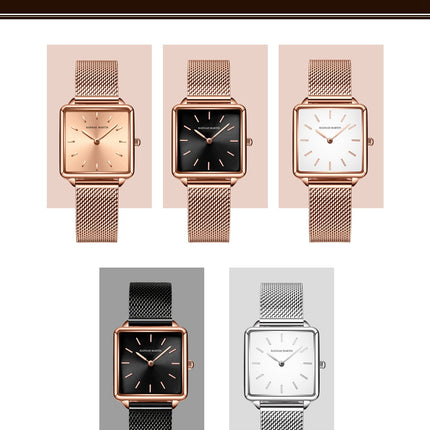 Genuine Leather Strap Japan Quartz Movement Women Simple Design Top